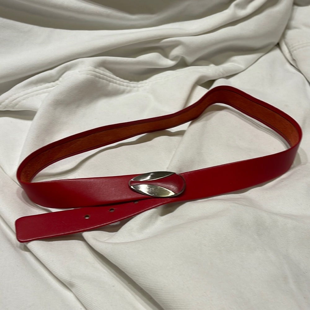 Red Leather Belts